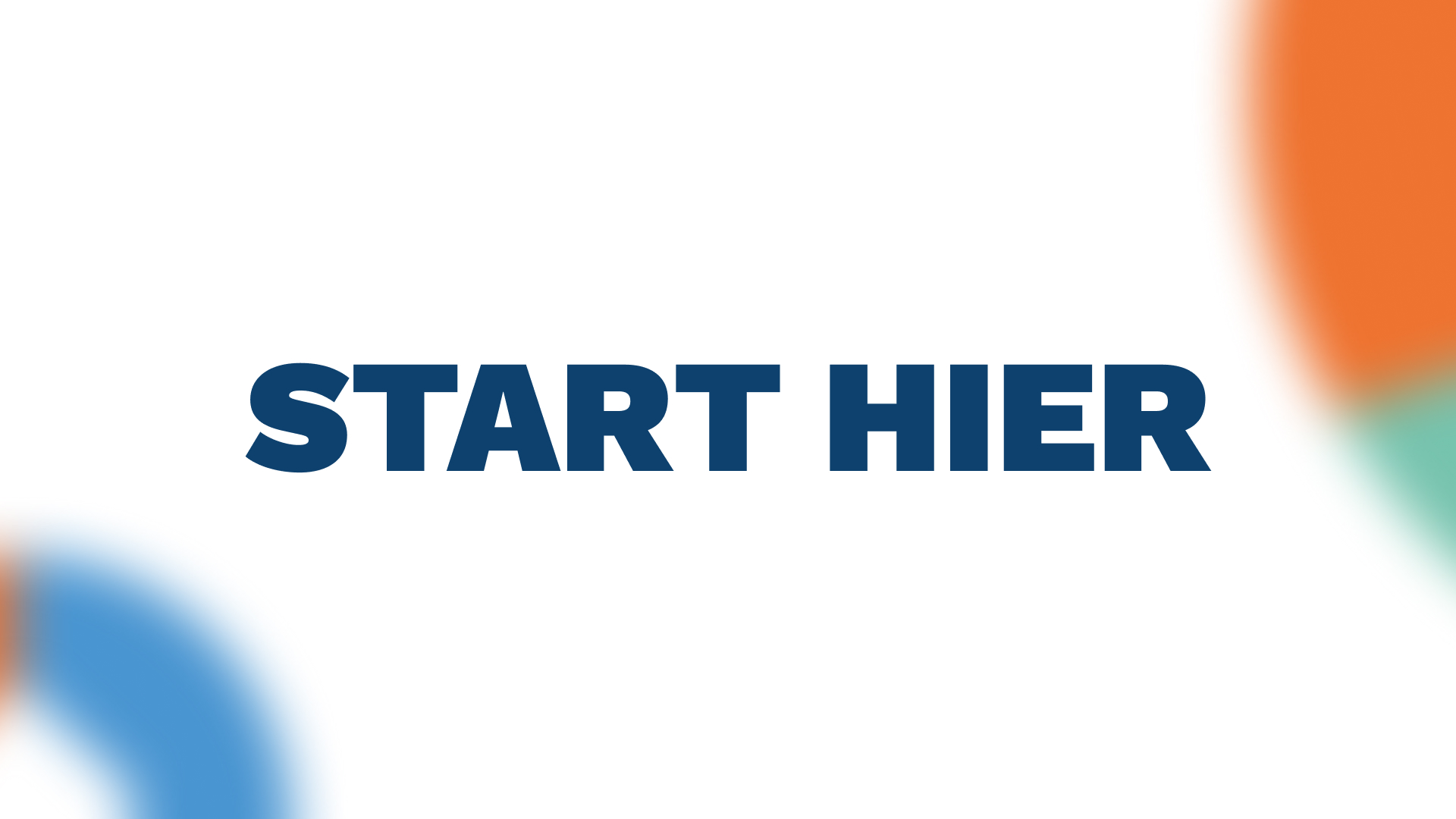 Start hier